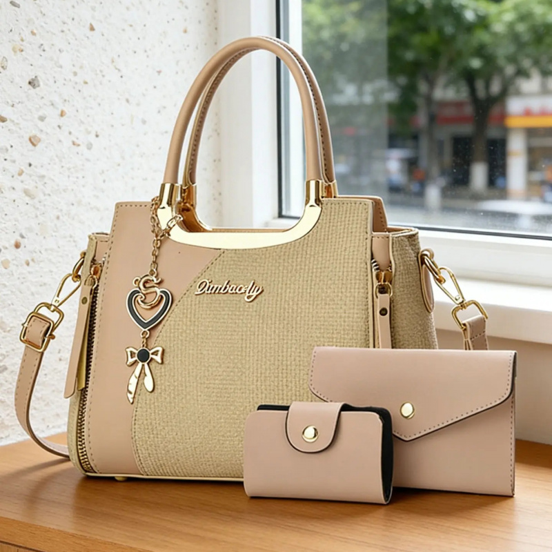 Women Bags Gift - Elegant Women's Handbag Set, Multi-Color Messenger