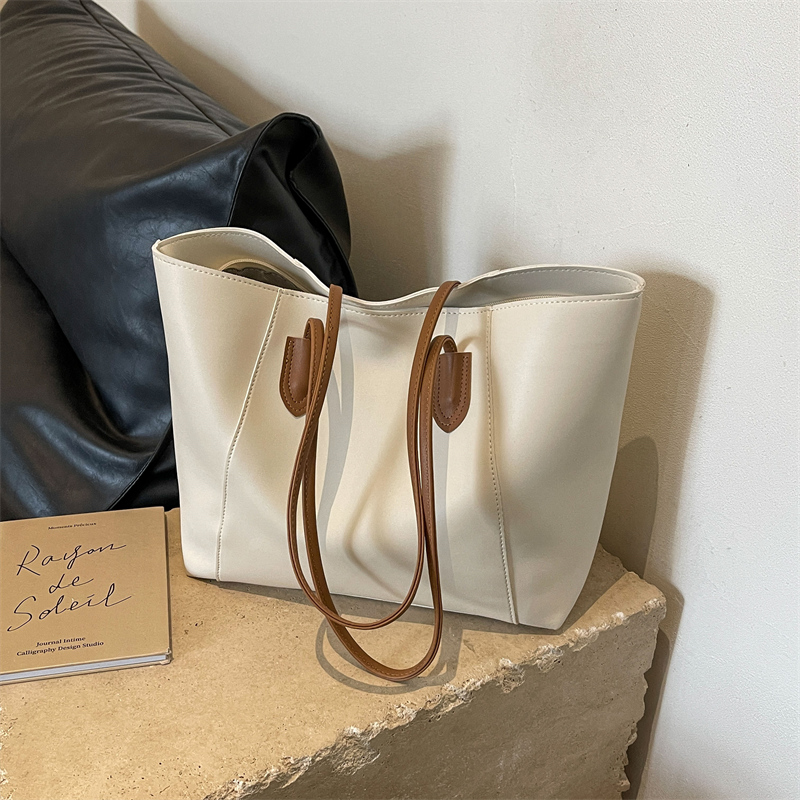Women Bags In Sale - Zipper Tote Bags Solid Women's Bags