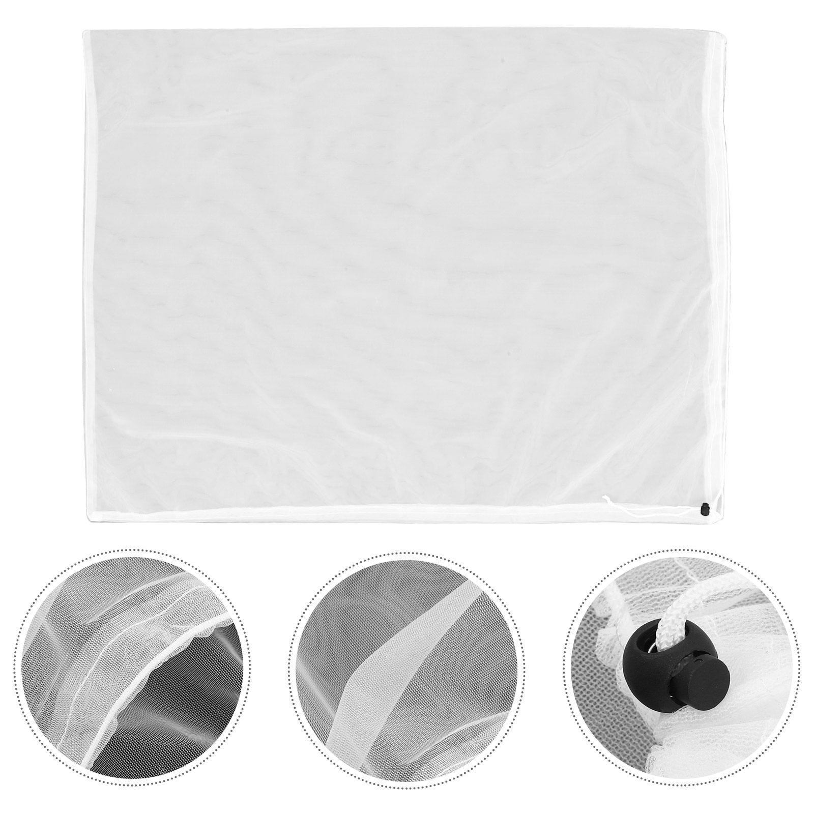 Mesh Net Bag - Wear-Resistant Insect Protection Mesh Bag Drawstring