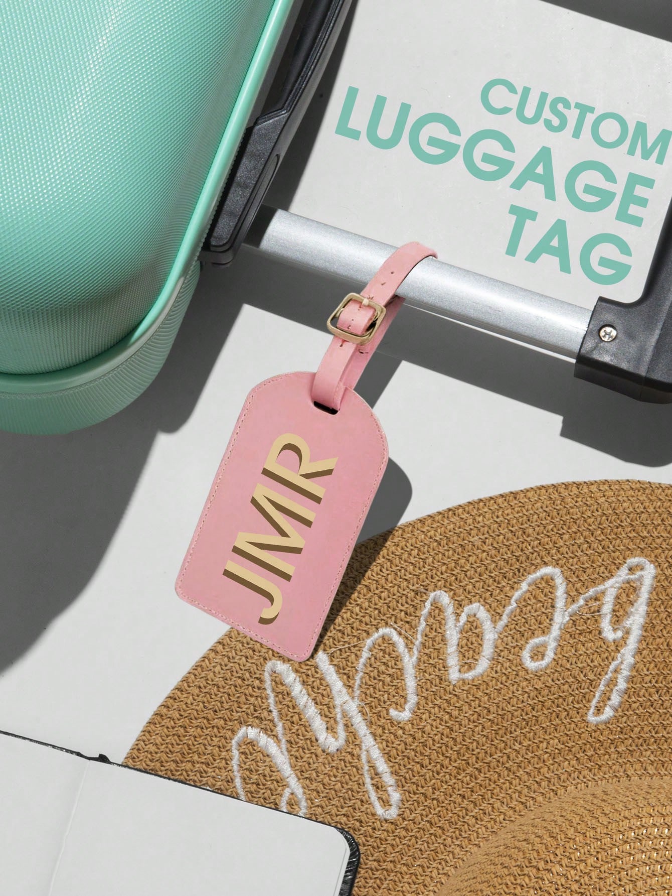 Personalized Initial Luggage T - Women Bags Gift review and price