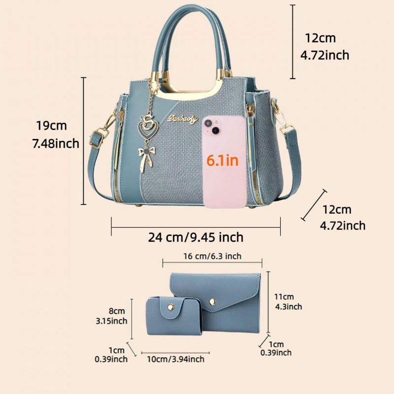 Elegant Women's Handbag Set, M - Women Bags Gift review and price