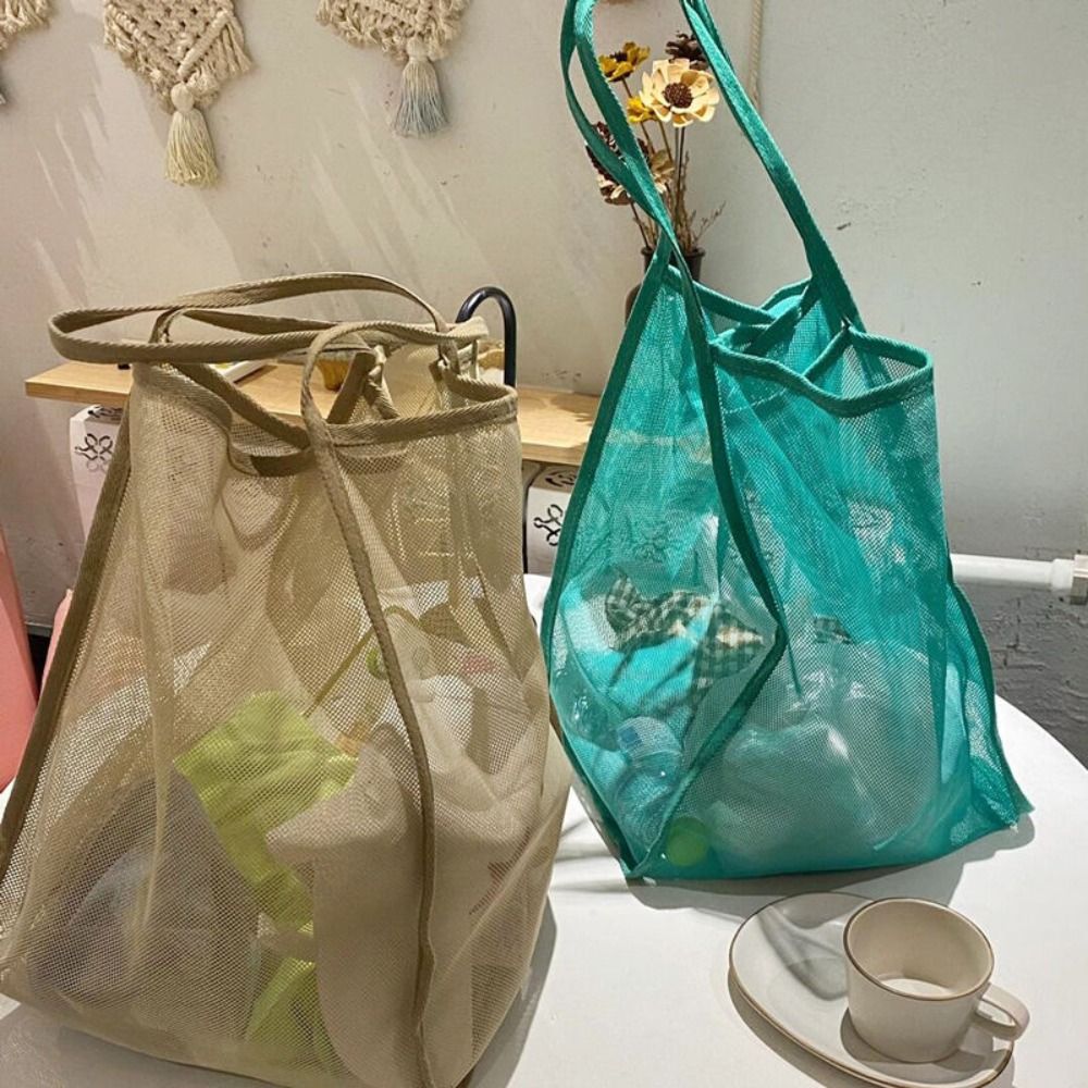 Mesh Beach Bag Lightweight, Br - Mesh Net Bag review and price