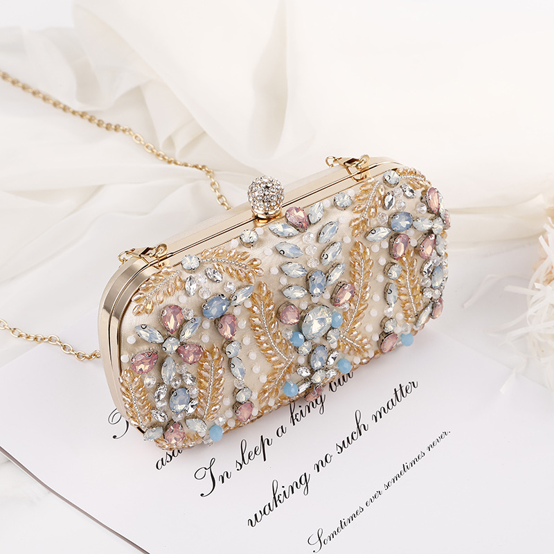 Bridal Crystal Evening Clutch  - Evening Bag Beaded review and price