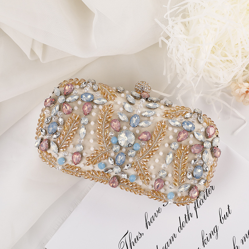Bridal Crystal Evening Clutch  - Evening Bag Beaded review and price