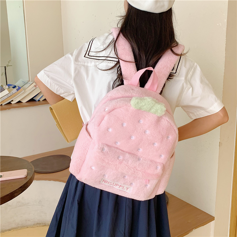 Plush Strawberry Classic Solid - Women Bags In Sale review and price