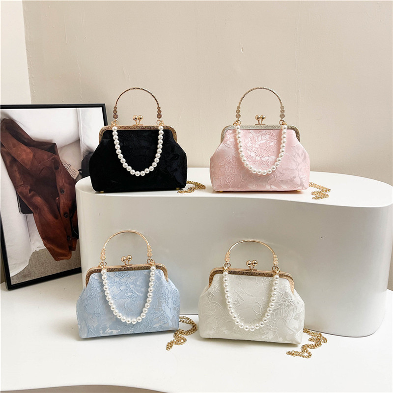 Vintage Classic Lace Bag pearl - Evening Bag Beaded review and price