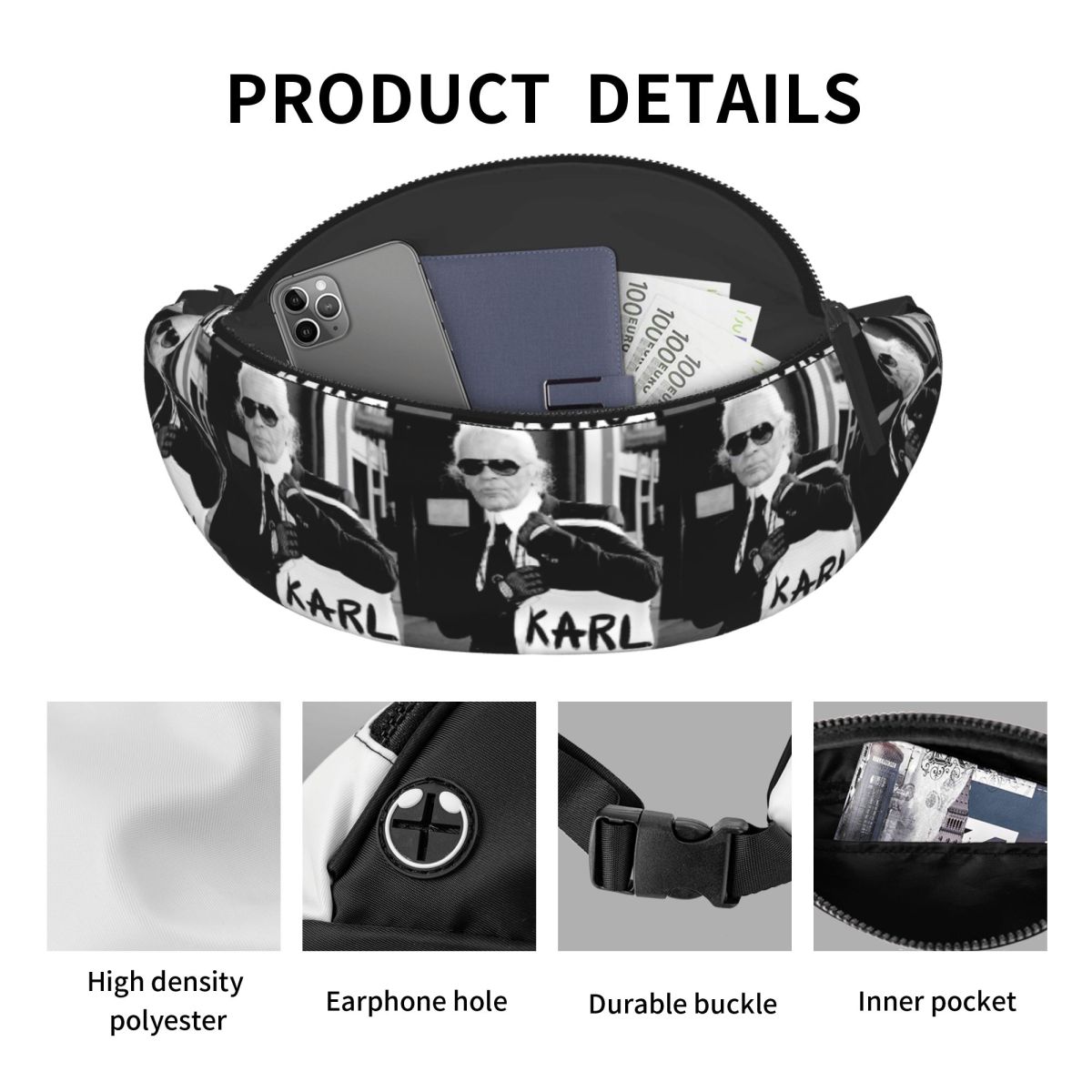 Karl Who Waist Bag for Women M - Women'S Karl Bags review and price
