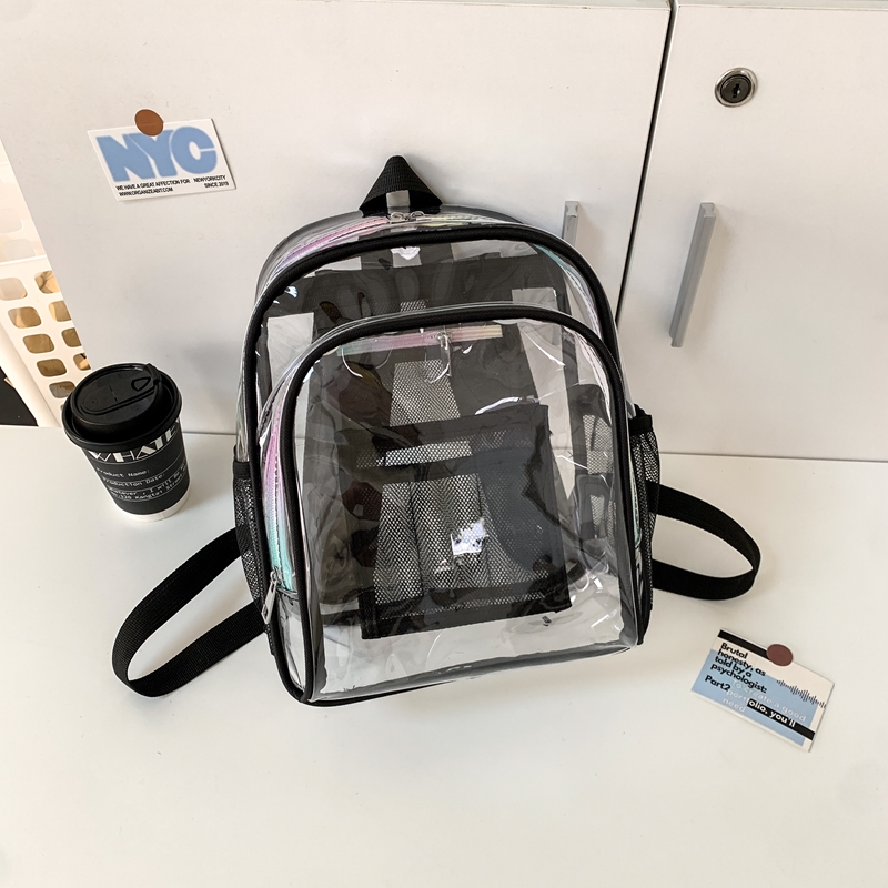 PVC Transparent Zipper Large C - Women Bags In Sale review and price