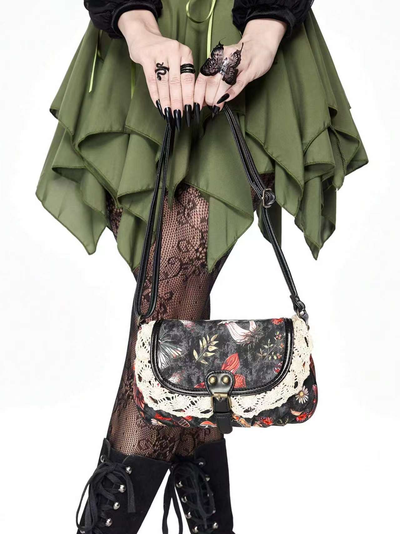Retro Korean Japanese Style Fl - Women Bags Zadig review and price