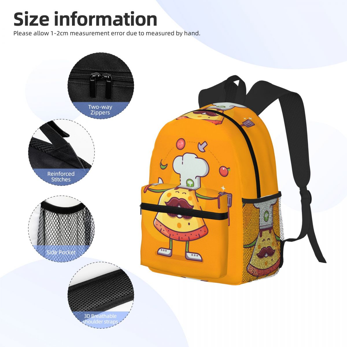 Funny Best Pizza Cartoon Stude - Women'S Best Bags For Travel review and price