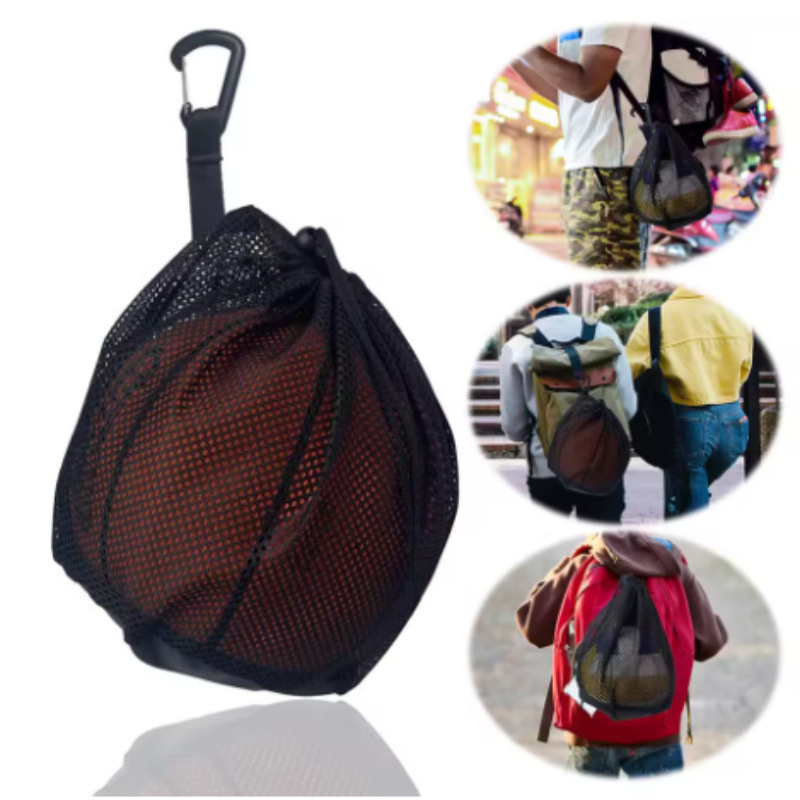  Portable Drawstring Basketba - Mesh Net Bag review and price