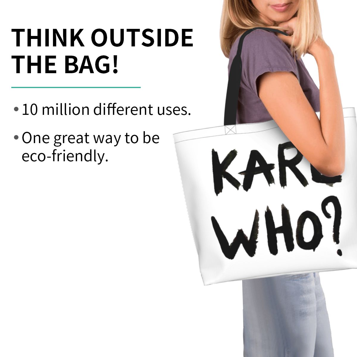Custom Karl Who Grocery Shoppi - Women'S Karl Bags review and price