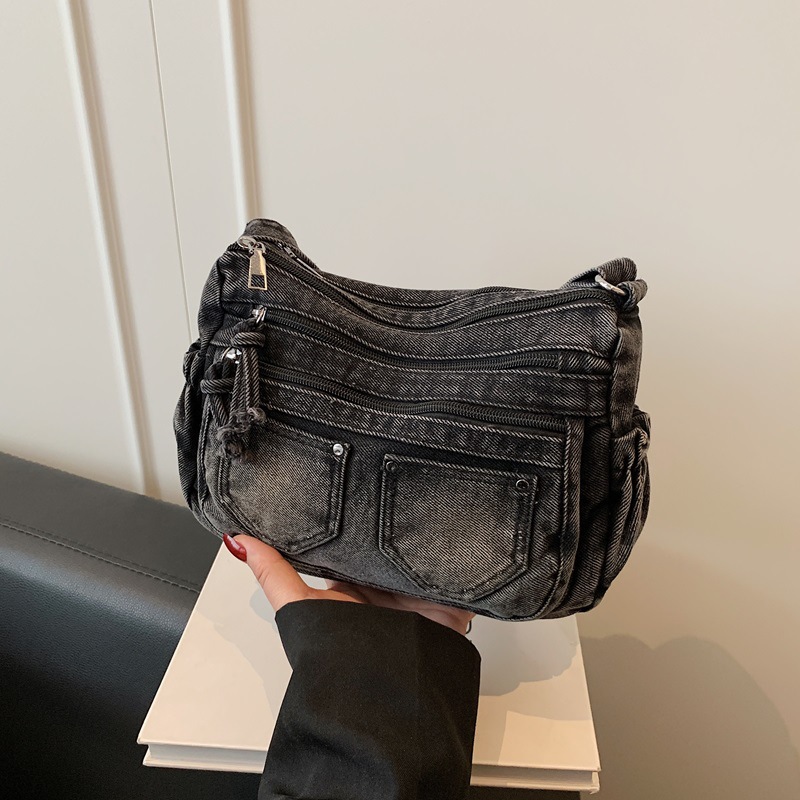 Korean Fashion Washed Denim Co - Women Bags Zadig review and price