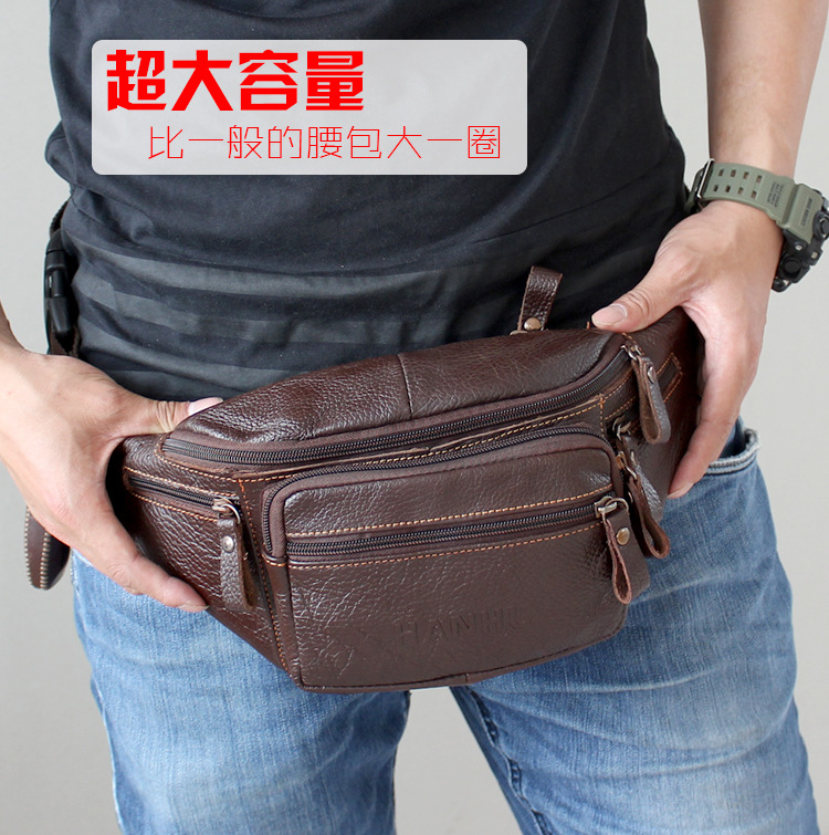 Genuine Cowhide Leather Waist  - Saddle Bag Leather review and price