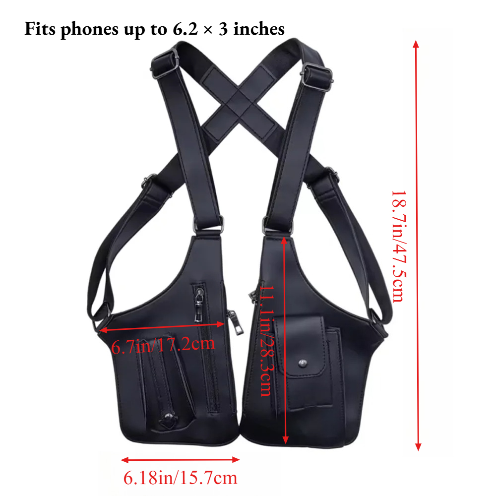 Underarm Anti-Theft Bag, Hidde - Saddle Bag Leather review and price