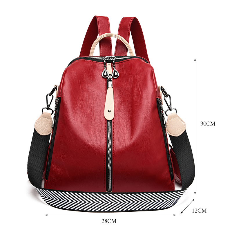 Fashion Backpack Women Soft Le - Women Bags In Sale review and price