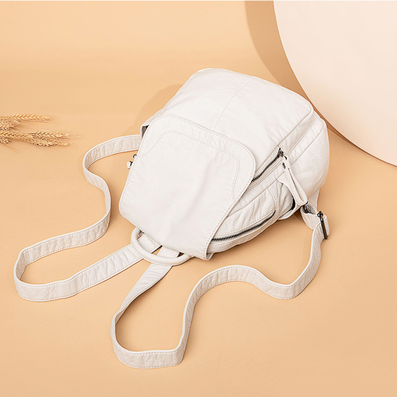 Women's Backpack White Washed  - Women Bags In Sale review and price