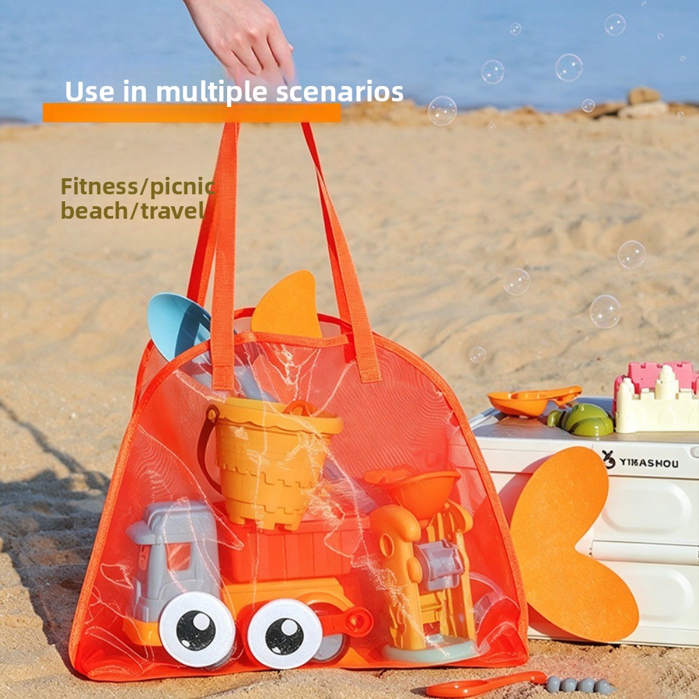 Kids Mesh Beach Bags Colorful  - Mesh Net Bag review and price