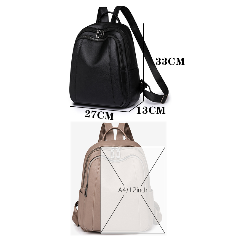 High Quality Leather Backpack  - Women Bags In Sale review and price