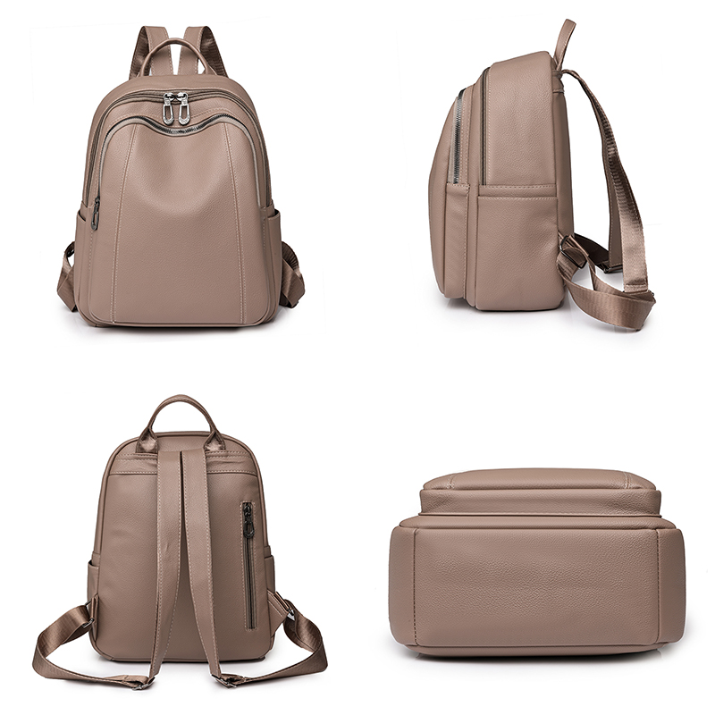 High Quality Leather Backpack  - Women Bags In Sale review and price