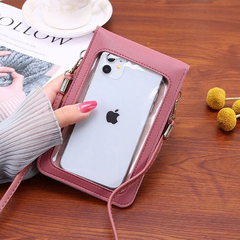 Cute Cartoon Pattern Touch-Scr - Women Bags Leather review and price