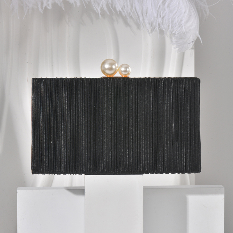 Pure Color Shimmering Fabric C - Evening Bag Beaded review and price