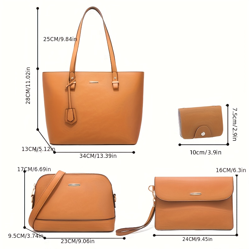 4pcs Fashion Women's Bag Sets  - Women Bags Gift review and price