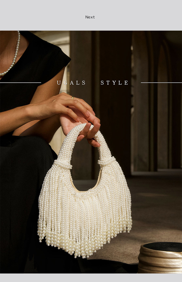 Design Handle Pearl Evening Cl - Evening Bag Beaded review and price