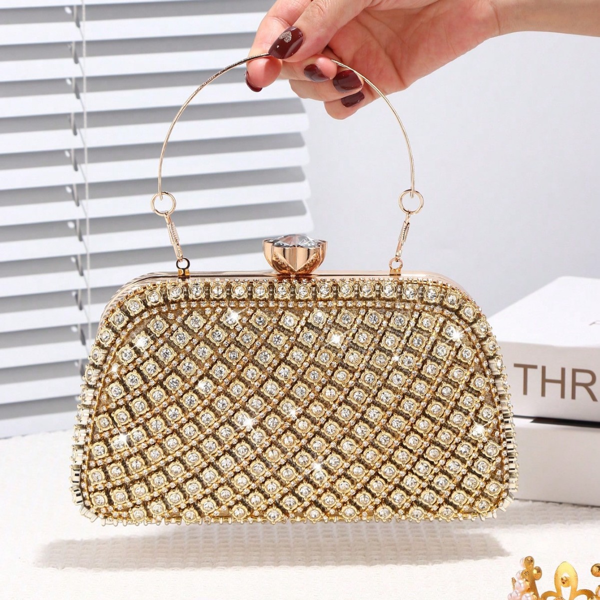 Luxury Diamonds Glitter Evenin - Evening Bag Beaded review and price