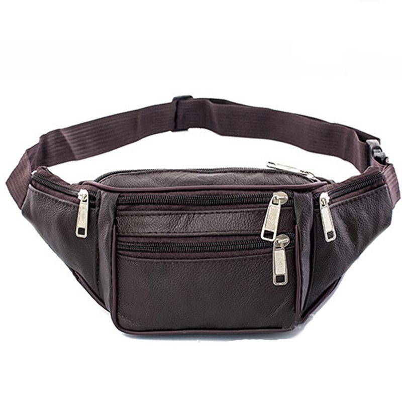 Genuine Leather Waist Bag Men  - Saddle Bag Leather review and price