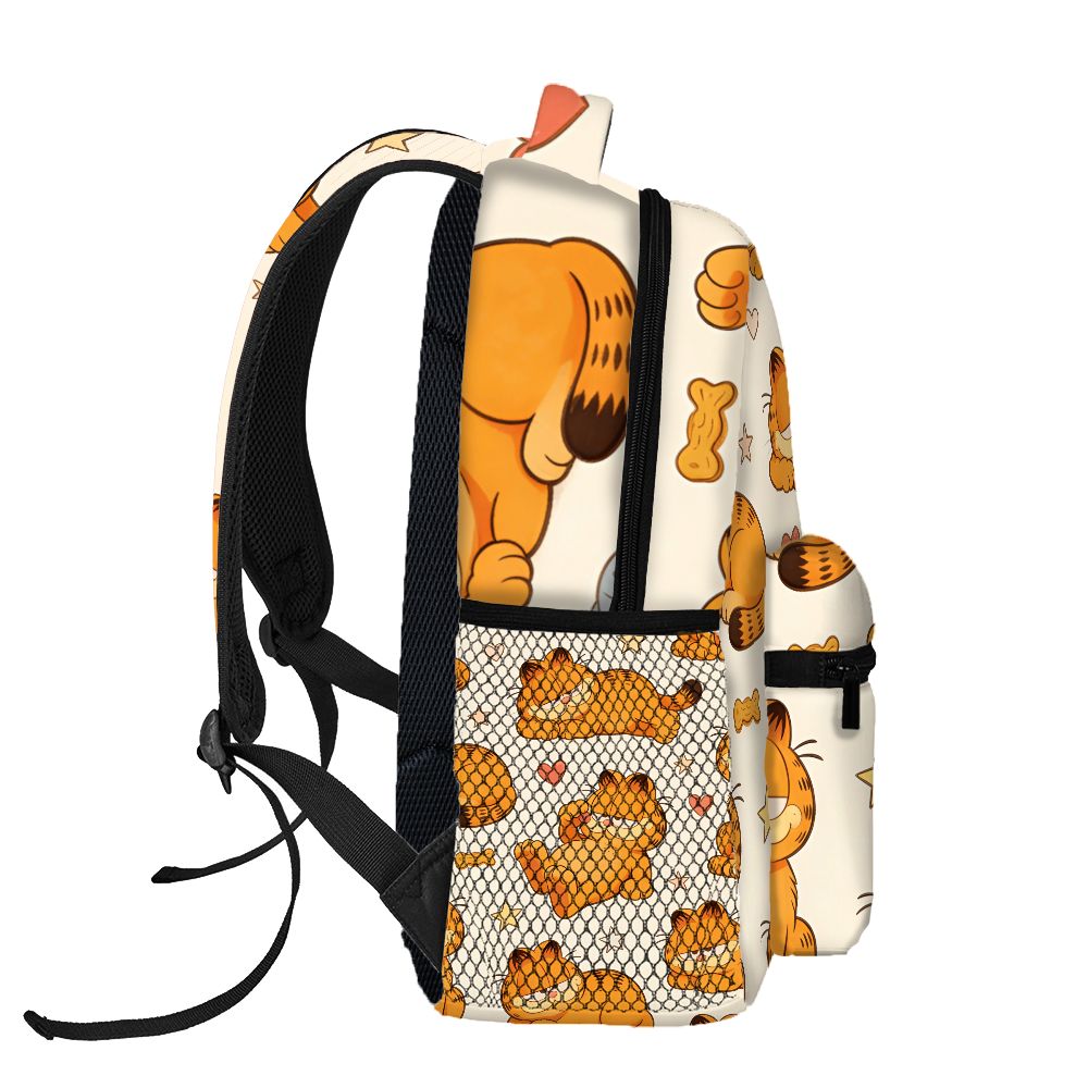 Funny Lazy Garfield Backpack S - Mesh Net Bag review and price